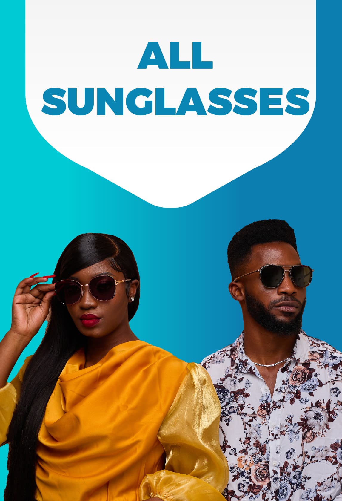 Sunglasses at Optica Zambia