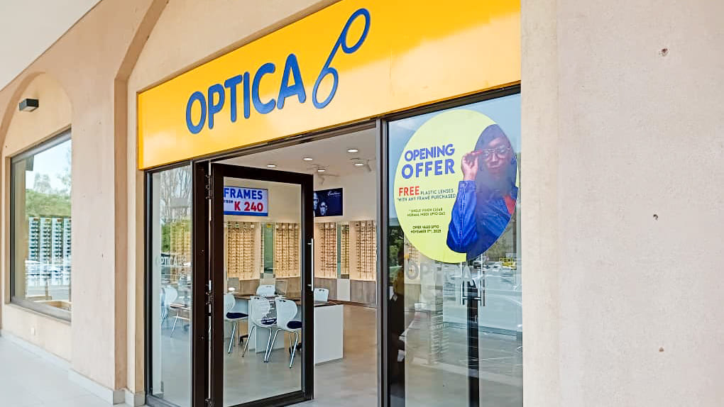 Optica - Opticians in Garden City Mall, Zambia