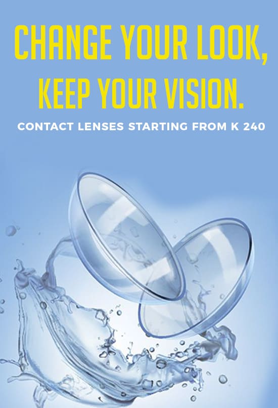 Contact Lenses at Optica Zambia