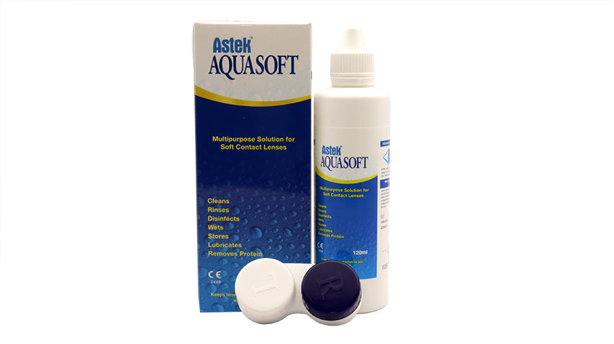 Astek Aquasoft Contact Lens Solution