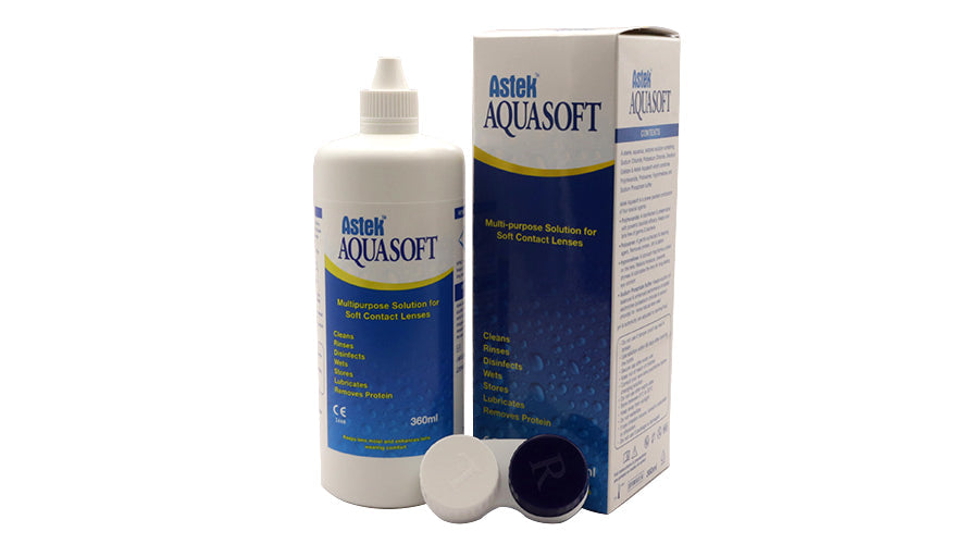 Astek Aquasoft Contact Lens Solution